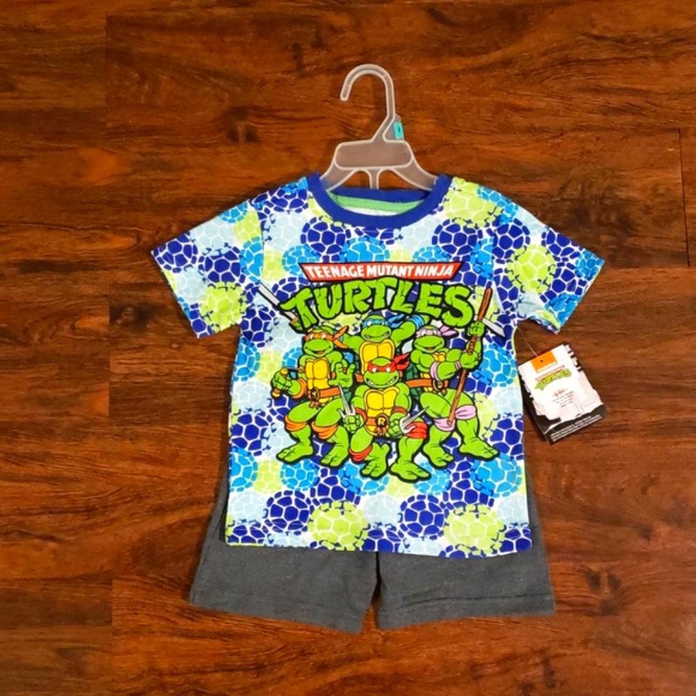 Ninja Turtles 2-Piece Short Set